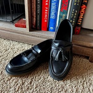 Doc Marten Adrian Smooth Leather Tassel Loafers